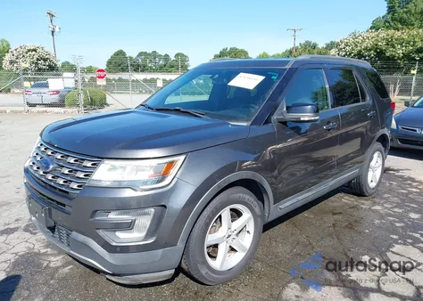 2016 Ford Explorer Xlt z USA, uszkodzony, nr VIN 1FM5K8DH8GGD08707